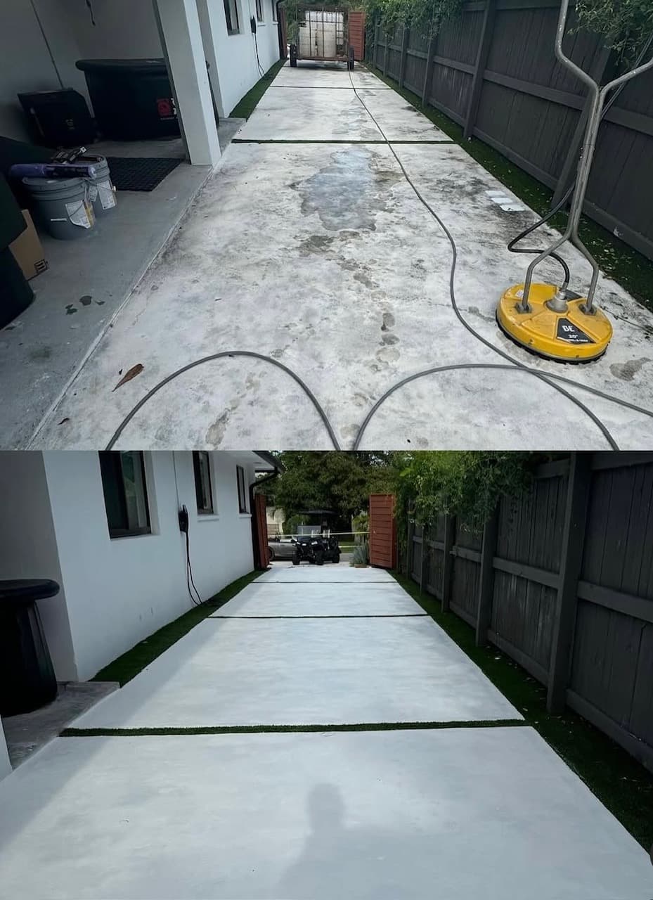 Sheesh Washing Professionals on the job in South Florida